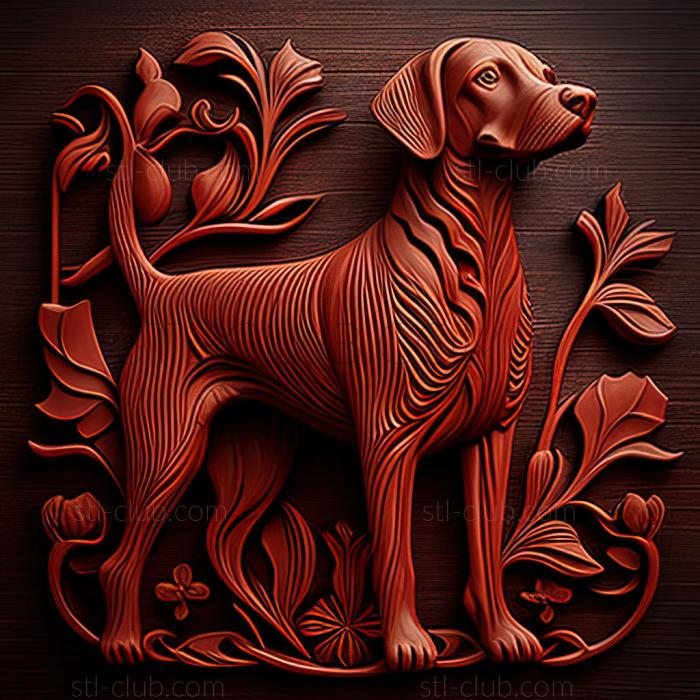 St Red Dog известное животное